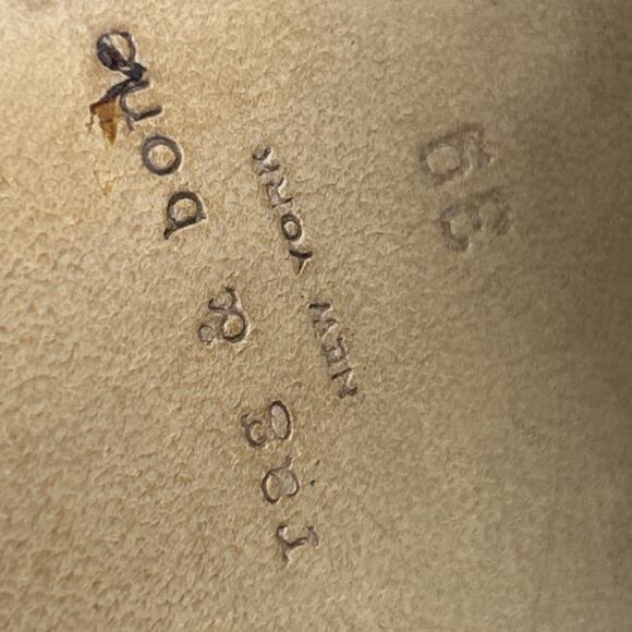 Rag & Bone Black Tulsa Double Ankle Strap Sandal Size 39 US Size 9 Block Heel - Picture 9 of 10